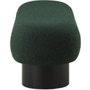 Meridian Robertson Green Boucle Fabric Bench IMAGE 5