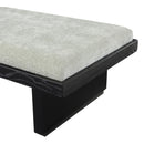 Meridian Arlington Mint Green Chenille Fabric Bench IMAGE 6