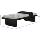 Meridian Arlington Mint Green Chenille Fabric Bench IMAGE 9