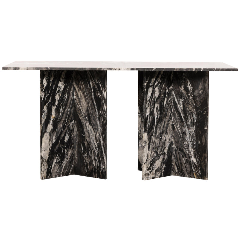 Meridian Verona Black Dining Table (3 Boxes) IMAGE 4