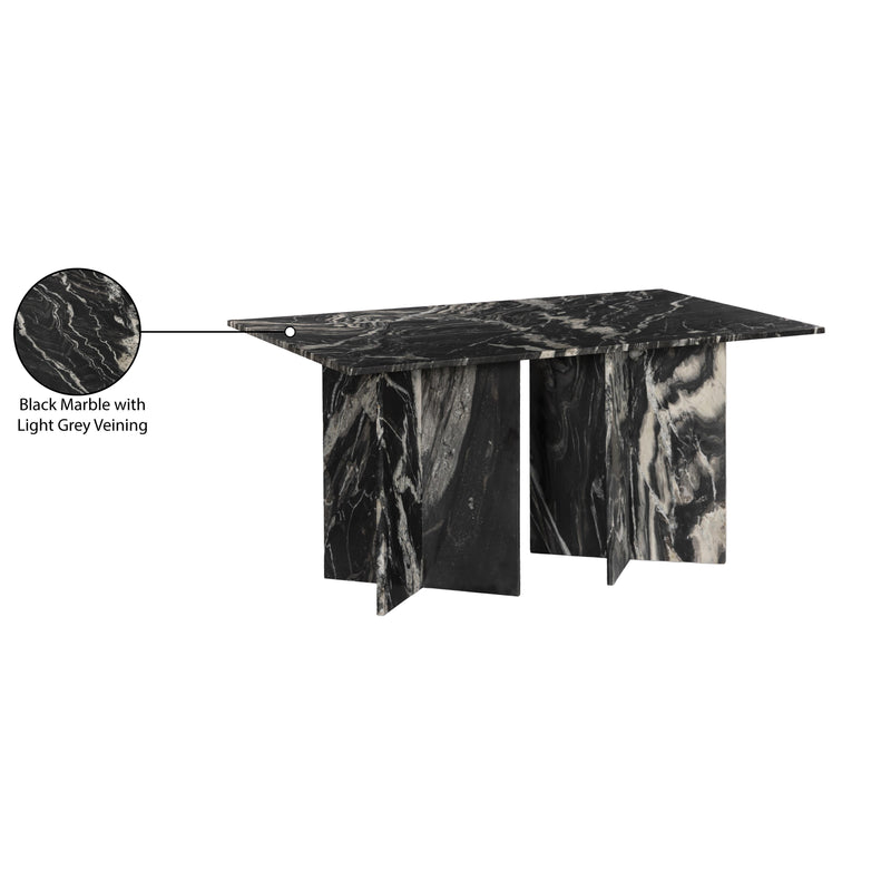 Meridian Verona Black Dining Table (3 Boxes) IMAGE 9