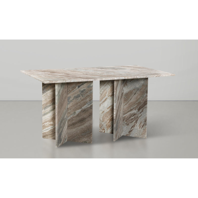 Meridian Verona Brown Dining Table (3 Boxes) IMAGE 2