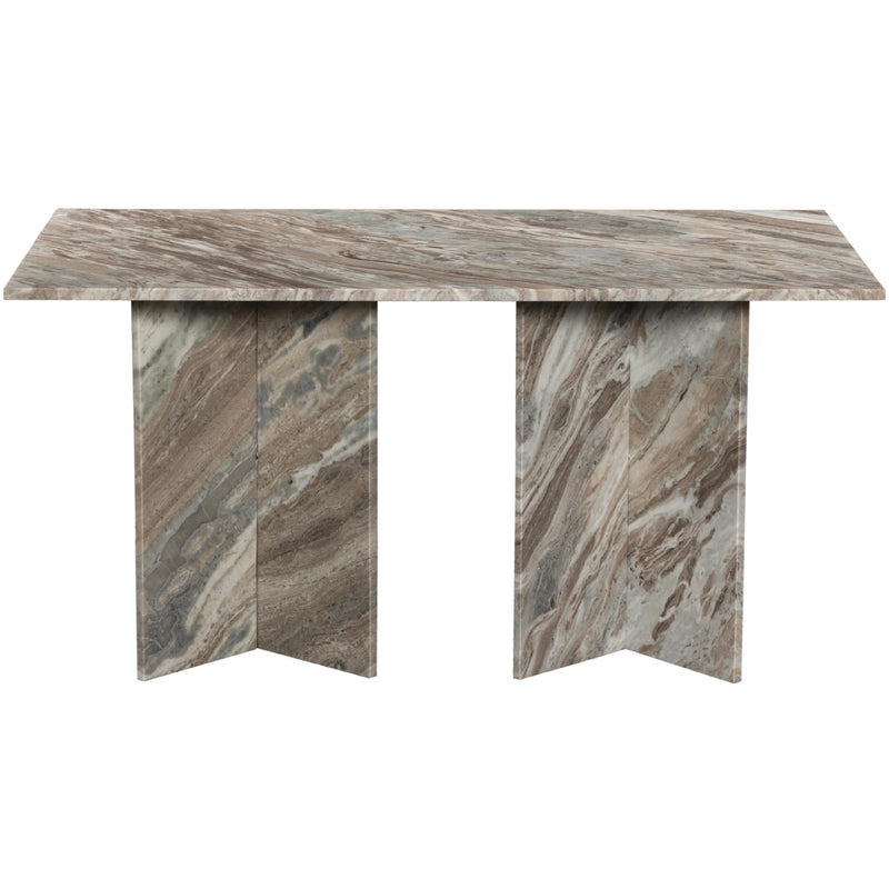 Meridian Verona Brown Dining Table (3 Boxes) IMAGE 3