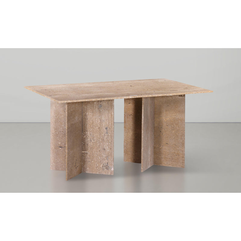 Meridian Verona Beige Dining Table (3 Boxes) IMAGE 2