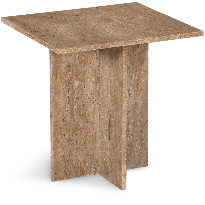 Meridian Verona Beige End Table IMAGE 1