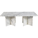 Meridian Verona White Coffee Table IMAGE 3