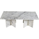 Meridian Verona White Coffee Table IMAGE 4