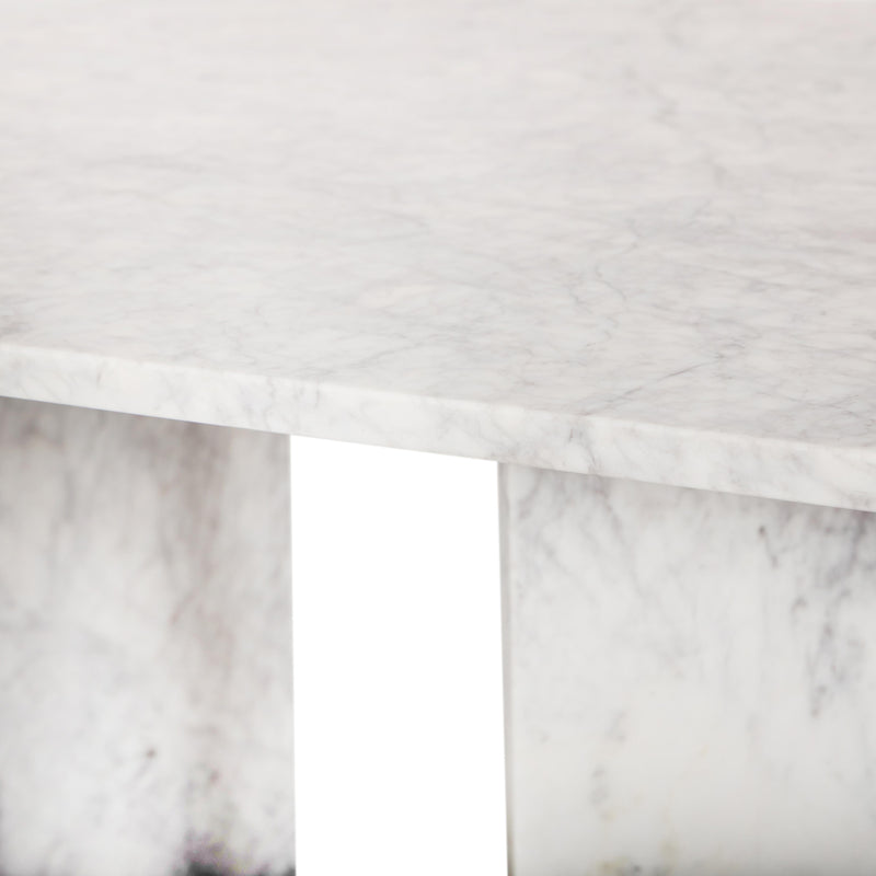 Meridian Verona White Coffee Table IMAGE 8