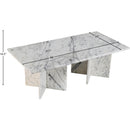Meridian Verona White Coffee Table IMAGE 9