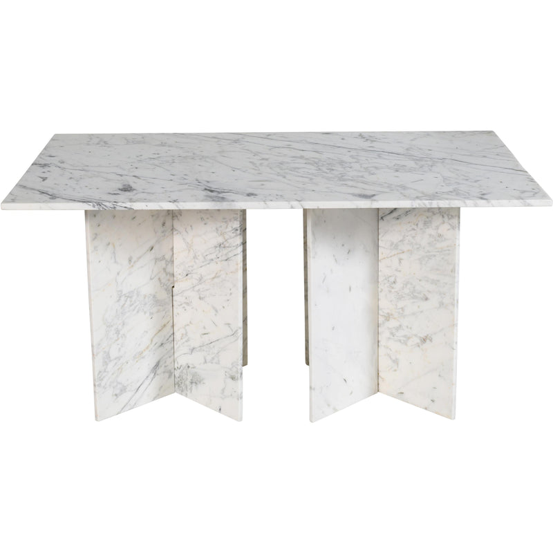 Meridian Verona White Dining Table (3 Boxes) IMAGE 4
