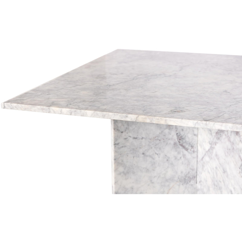 Meridian Verona White Dining Table (3 Boxes) IMAGE 8