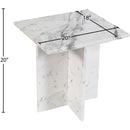 Meridian Verona White End Table IMAGE 11