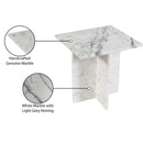 Meridian Verona White End Table IMAGE 12