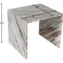 Meridian Canova Brown End Table IMAGE 9