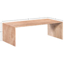 Meridian Canova Beige Coffee Table IMAGE 8