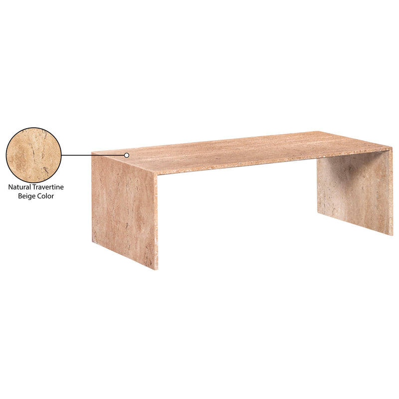Meridian Canova Beige Coffee Table IMAGE 9