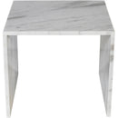 Meridian Canova White End Table IMAGE 4