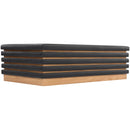 Meridian Rory Black Vegan Leather Coffee Table IMAGE 5