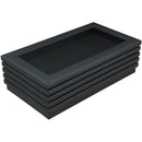 Meridian Rory Black Vegan Leather Coffee Table IMAGE 4