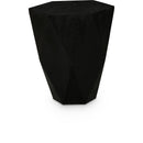 Meridian Diamante Black End Table IMAGE 1