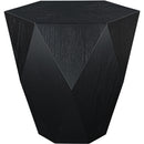 Meridian Diamante Black End Table IMAGE 3