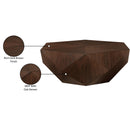 Meridian Diamante Brown Coffee Table IMAGE 7