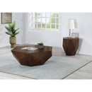 Meridian Diamante Brown Coffee Table IMAGE 8