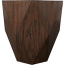 Meridian Diamante Brown End Table IMAGE 4