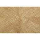 Meridian Diamante Oak Coffee Table IMAGE 6