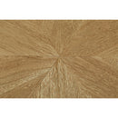 Meridian Diamante Oak End Table IMAGE 6