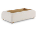 Meridian Diana Cream Coffee Table IMAGE 1