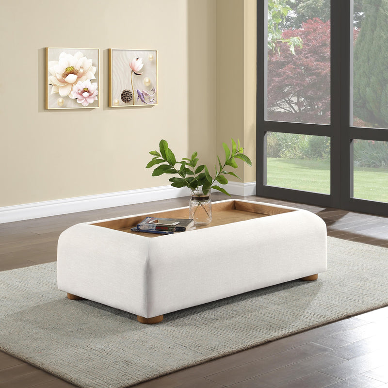 Meridian Diana Cream Coffee Table IMAGE 2
