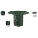 Meridian Genoa Green Dining Table IMAGE 10
