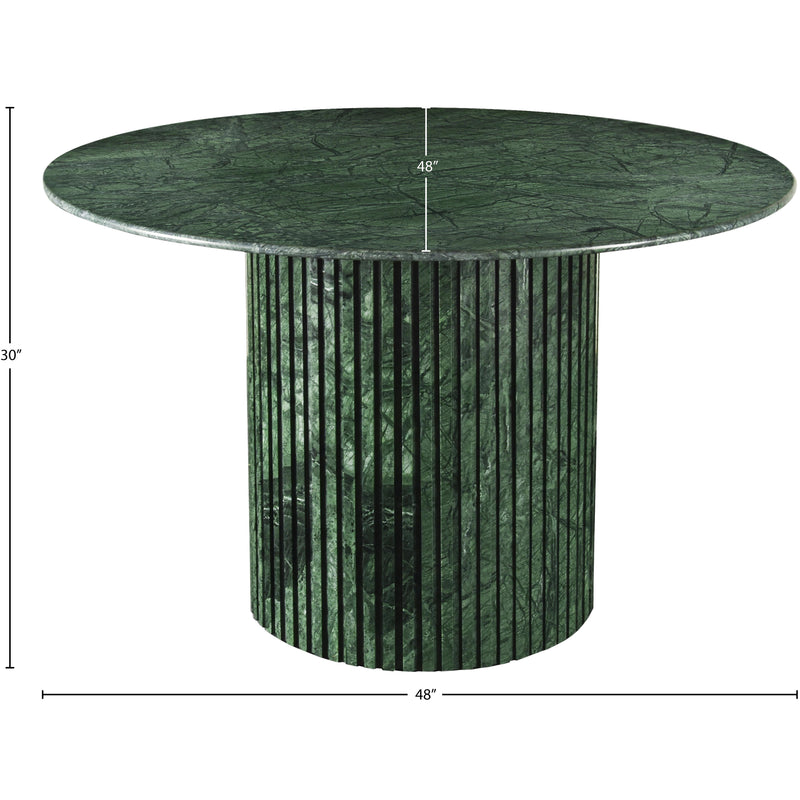 Meridian Genoa Green Dining Table IMAGE 9
