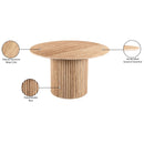 Meridian Genoa Beige Dining Table IMAGE 10