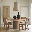 Meridian Genoa Beige Dining Table IMAGE 2