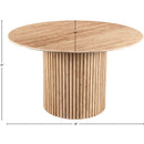 Meridian Genoa Beige Dining Table IMAGE 9