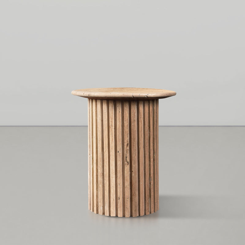 Meridian Genoa Beige End Table IMAGE 2