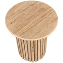 Meridian Genoa Beige End Table IMAGE 3