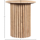 Meridian Genoa Beige End Table IMAGE 9