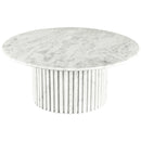 Meridian Genoa White Coffee Table IMAGE 3