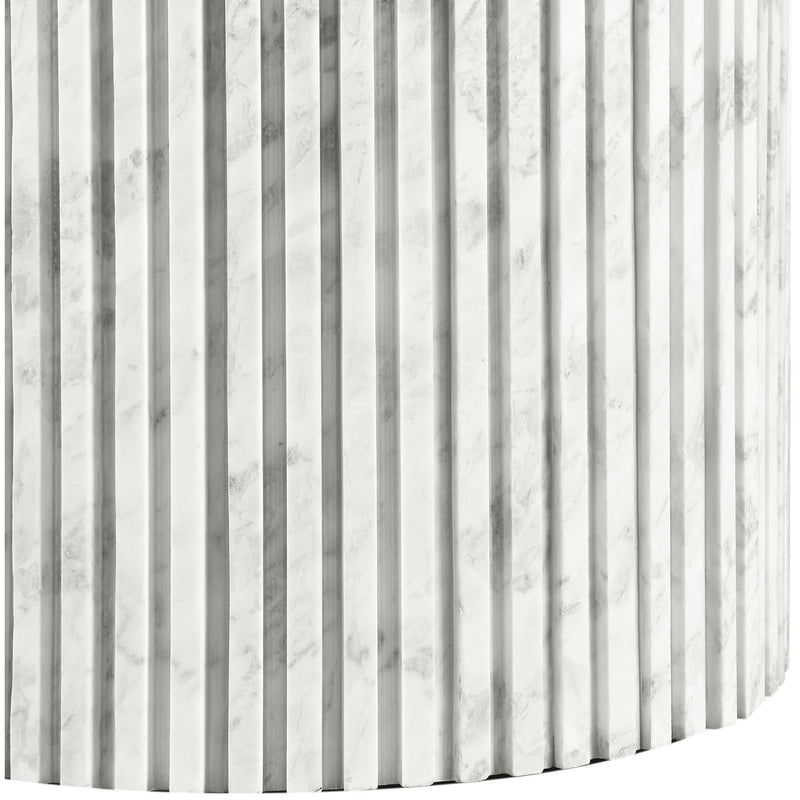 Meridian Genoa White Coffee Table IMAGE 6