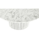 Meridian Genoa White Coffee Table IMAGE 7