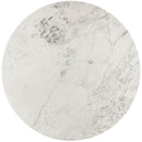 Meridian Genoa White Dining Table IMAGE 4