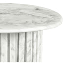 Meridian Genoa White End Table IMAGE 7