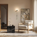 Meridian Bolzano Black End Table IMAGE 2