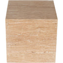 Meridian Bolzano Beige End Table IMAGE 4