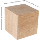 Meridian Bolzano Beige End Table IMAGE 9