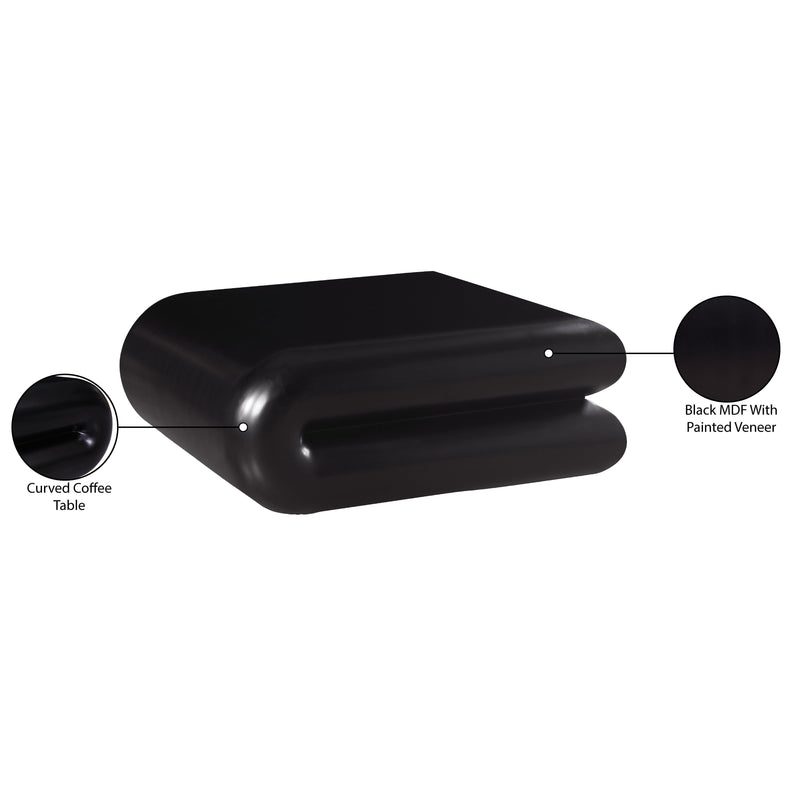 Meridian Enigma Black Coffee Table IMAGE 9
