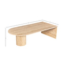 Meridian Salerno Beige Coffee Table IMAGE 10